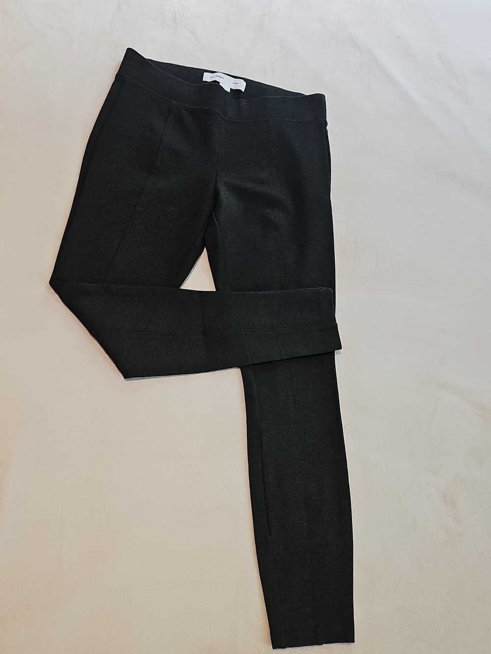 Old Navy Stevie Charcoal Front & Back Seam Leggings